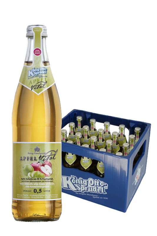 König Otto-Sprudel Apfelschorle 20x0,5l König Otto-Sprudel Apfelschorle 20x0,5l