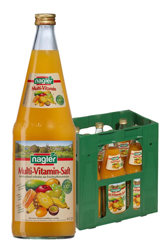 Nagler Multivitaminsaft 6x1,0l Nagler Multivitaminsaft 6x1,0l