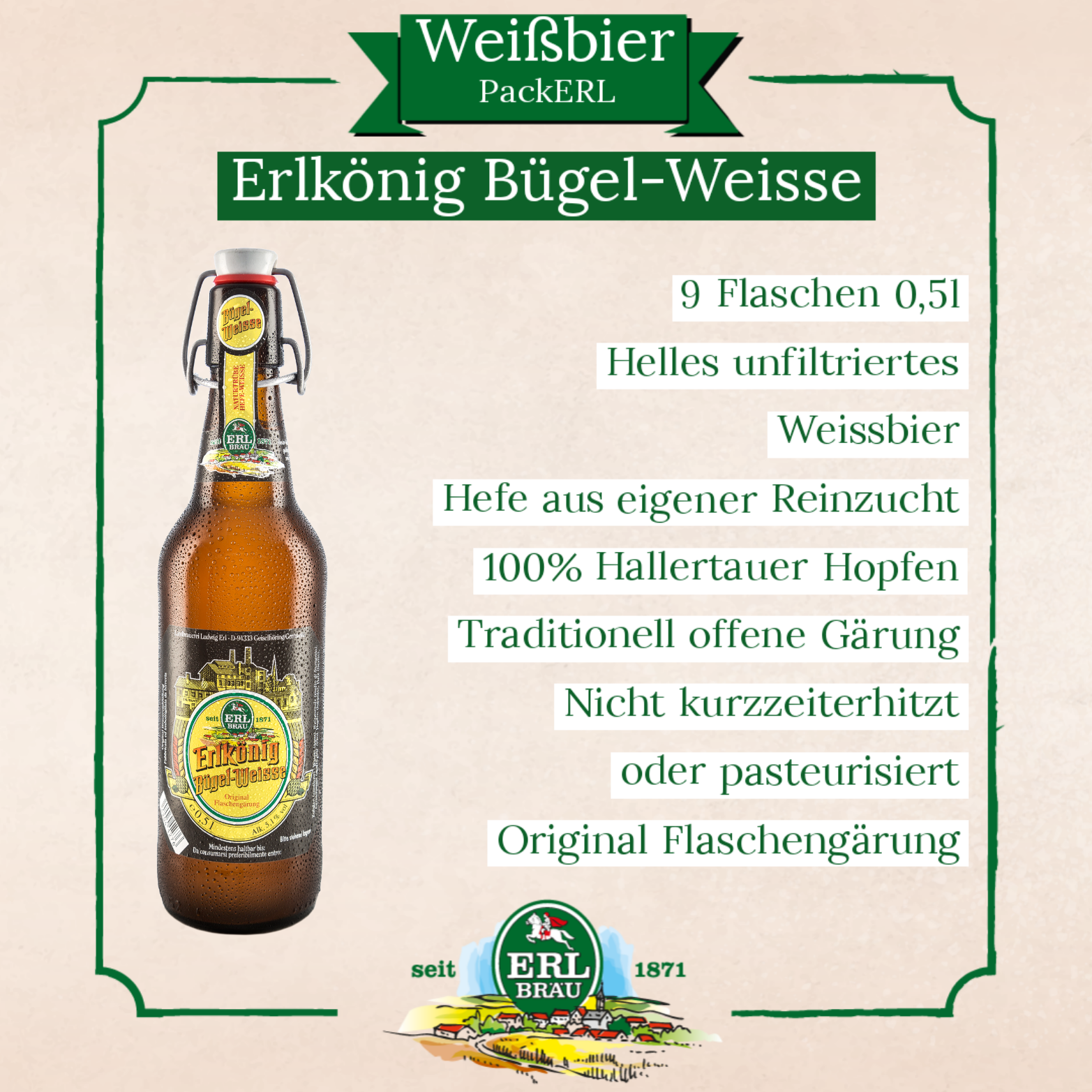 Weißbier Frühschoppen-PackERL  