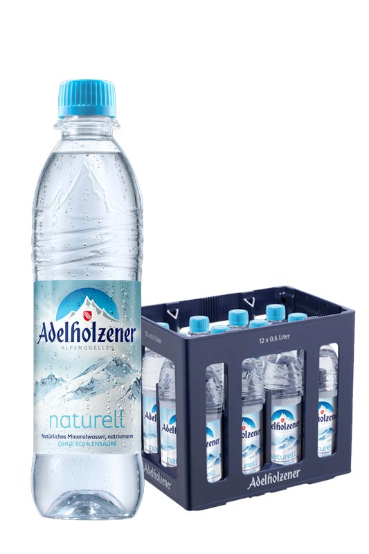 Adelholzener Naturell 12x0,5l PET Mehrweg