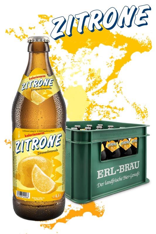 Erl Zitronenlimonade 20x0,5l